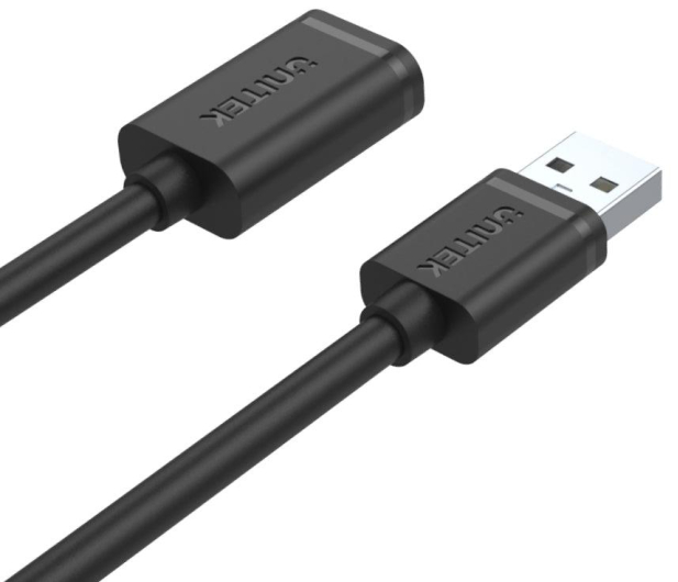 UNITEK Przedłużacz USB 2.0 1.5m Y-C449GBK - 1084751 - zdjęcie 2